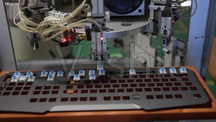 機(jī)械加工電子產(chǎn)品鍵盤自動(dòng)企業(yè)工廠_1920X1080_高清視頻素材下載(編號(hào):960367)_實(shí)拍視頻